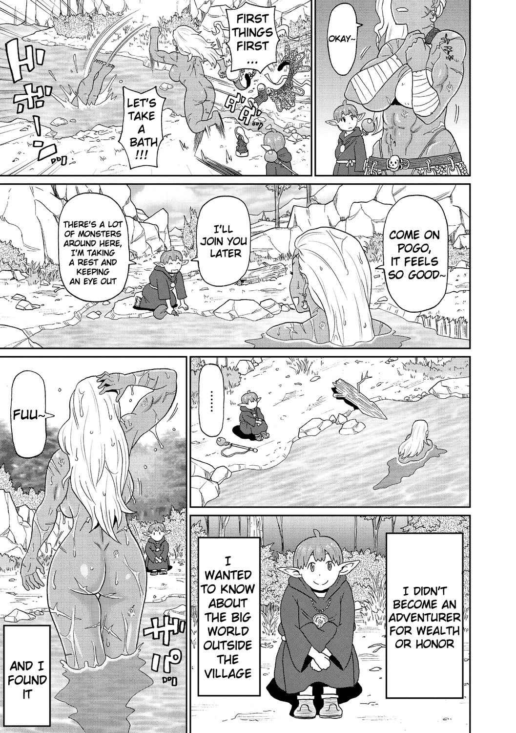 Hentai Manga Comic-My Trip Together With a Female Veteran Warrior-Read-29